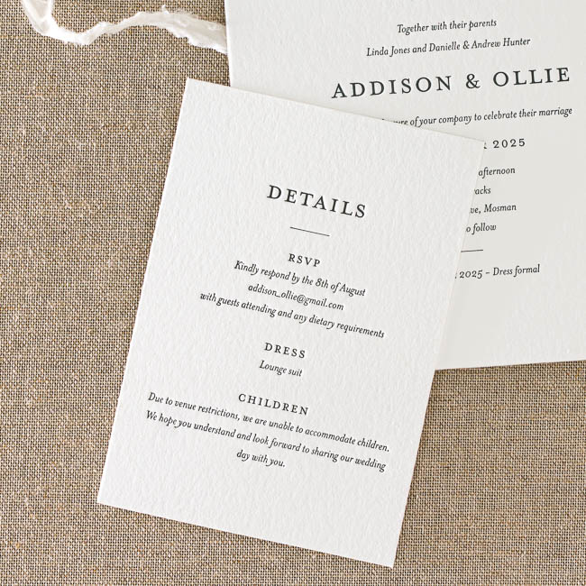 Detail Cards